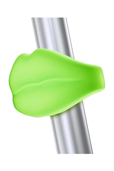 OEM Lumină de bicicletă în formă de buze, reîncărcabilă prin USB, impermeabil...