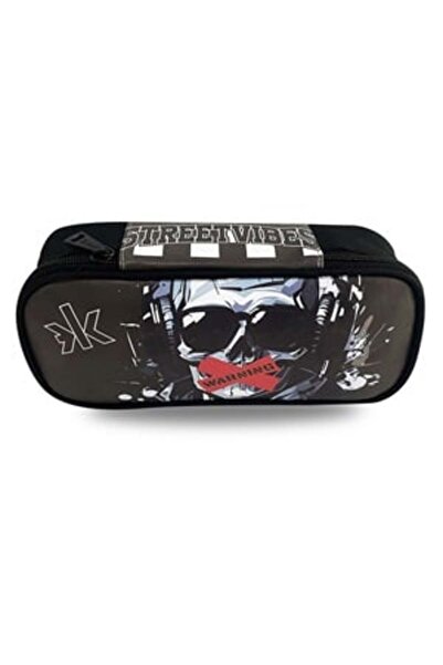 DECKS Penar Tub Negru Craniu "X" 23x5x10cm -