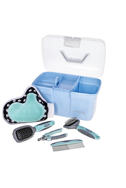 KERBL Köpek Bakım Seti 5 Parça - Pet Grooming Box
