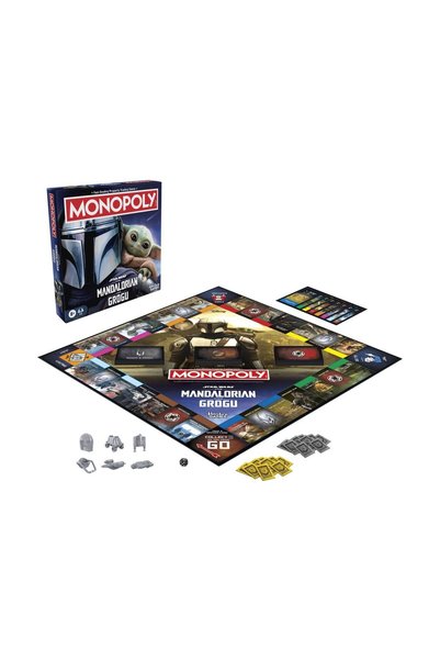 Hasbro Monopoly: Star Wars - Ediția Mandalorianul și Grogu (Limbă Engleză) (G...