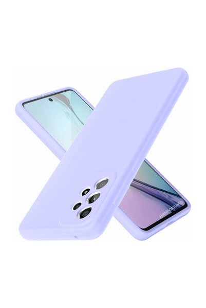 HANPORIUM Samsung Galaxy A33 Compatible Silicone Case - Pastel Color Tone Fle...
