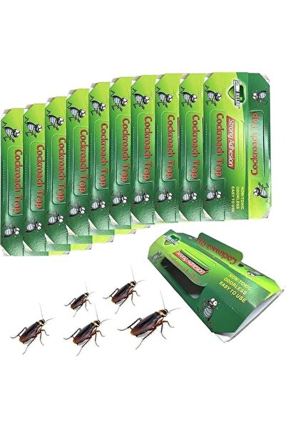 Generic Cockroach Trap with Strong Adhesive Glue Non-Toxic Odourless Easy to ...