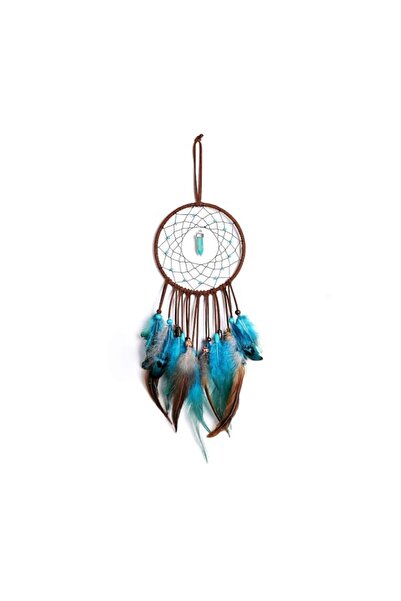 Generic other-Beauenty Feather Crafts Handmade Dream Catcher, Blue