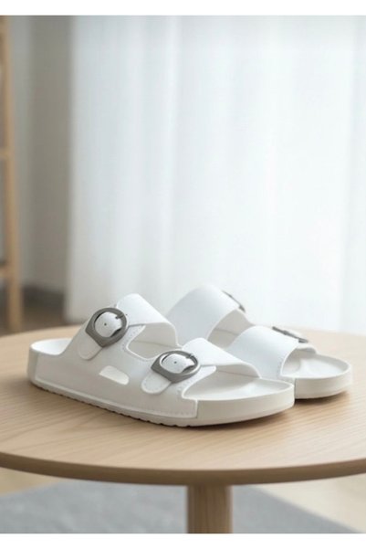 armis mulex White Orthopedic Sole Slippers