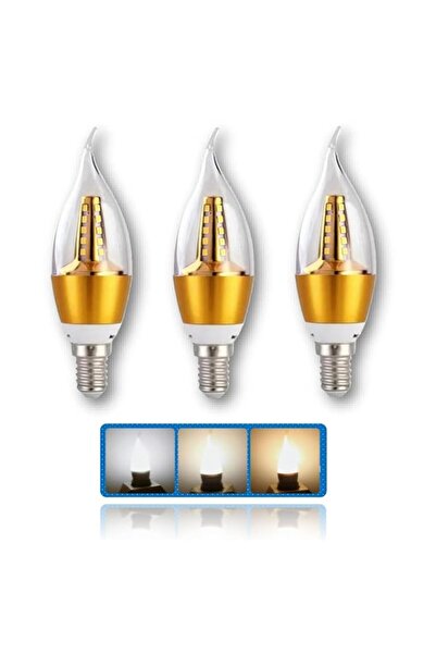 Generic 3 Pack - E14 Candelabra Bulb, LED Candle Lamp, Candle Light Bulb - 5W...