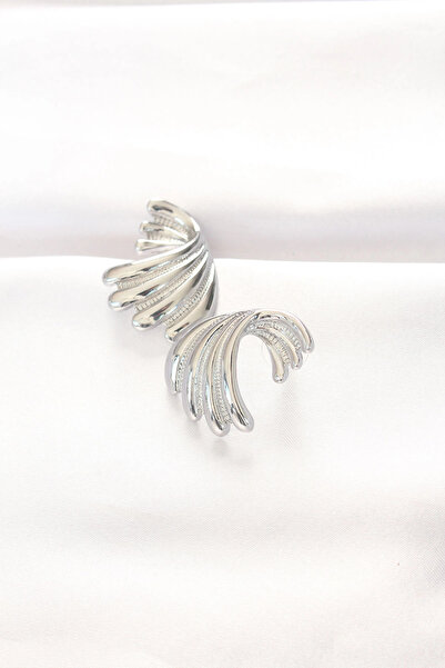 online kapsulavm avm alışveriş Brass Silver Color Earrings