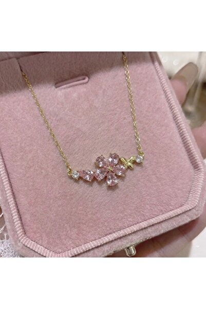 Heda Jewelry Sakura Butterfly Necklace
