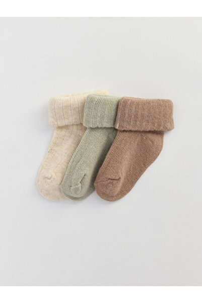 LC Waikiki Quality Pieces from Çelebi Store: Baby Boy Socks, 3-Piece Set