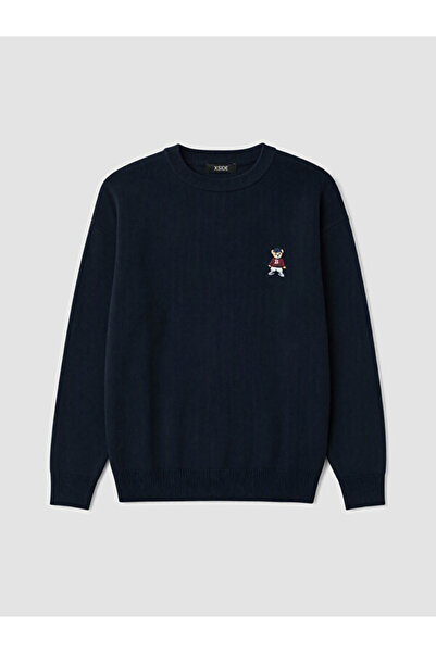 LC Waikiki I Zero Roba Collar Embroidered Men's Knitwear Sweater from Freezen...