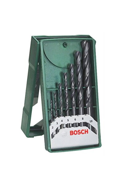 OEM Burghiu pentru metal, Bosch X-Line, 2 - 10 mm, set 7 bucati