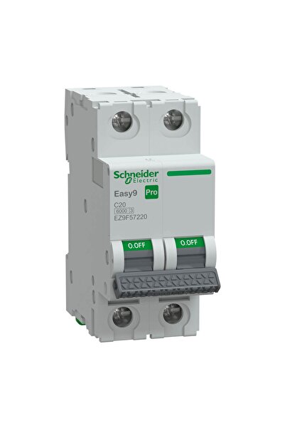 OEM Schneider Electric Easy 9 EZ9F57220 αρθρωτός αυτόματος διακόπτης, 6 kA, 2...