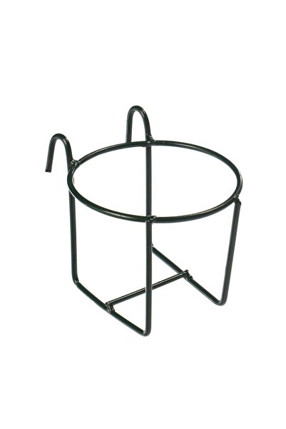 OEM Flower pot stand, metal, green, D 18 cm