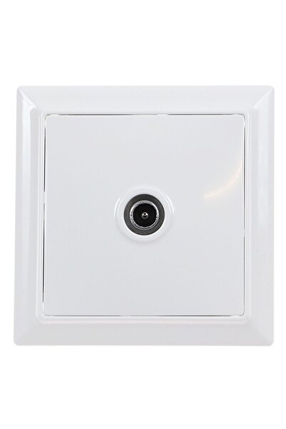 OEM TV socket, Hoff Soft, white