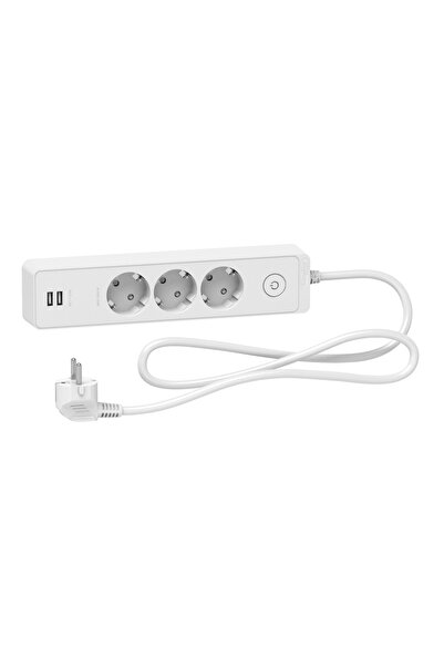 OEM Prelungitor Schneider Electric ST943U1 W, 3 prize cu protecție la suprate...