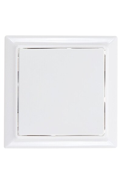 OEM Intrerupator simplu Hoff Soft, incastrat, rama inclusa, 10A, 86 x 86 mm, alb