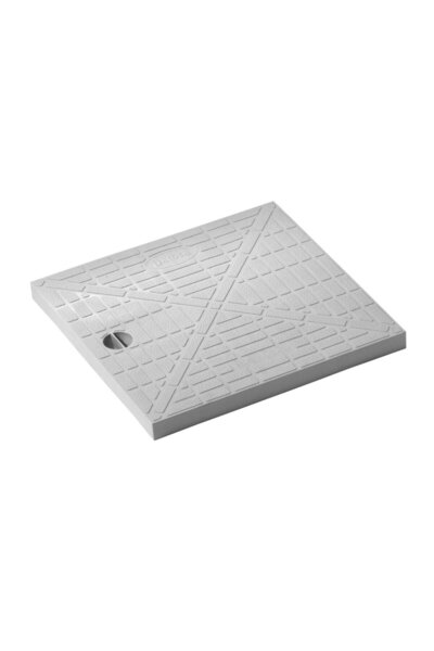 OEM Monolithic manhole cover Dakota POZ02-1358E, A15, polypropylene, gray, 30...