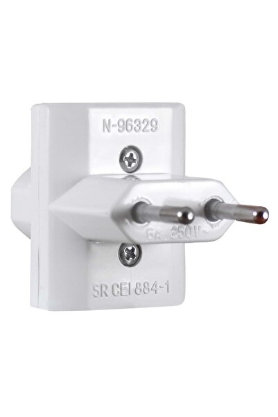 OEM Triple plug 002115, child protection, 6A, white