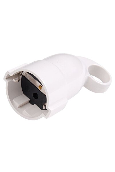OEM Hoff Line ring earthing coupler, polycarbonate, IP20, white, with child p...