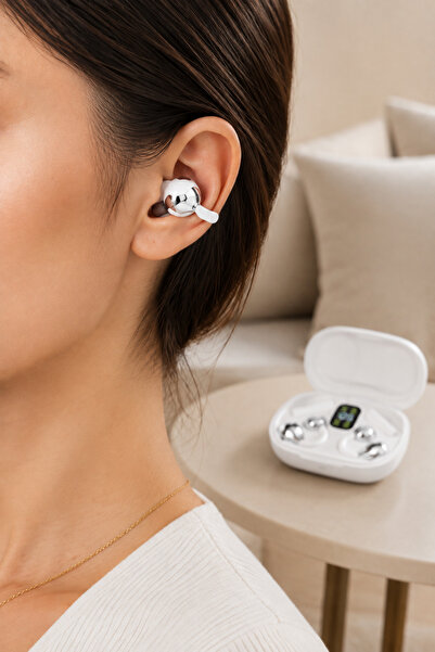 Barbanti ANC TWS Bluetooth Kulaklık 6 Mikrofon 40 Saat Pil Akıllı Şarj Kutusu Spatial Audio Type-C