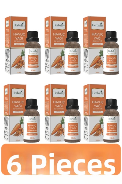 herbalıty Carrot oil 20 ml 6*pcs