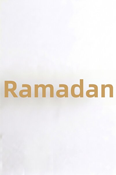 Mehca Foil Balloon with the Name Ramadan Written on It