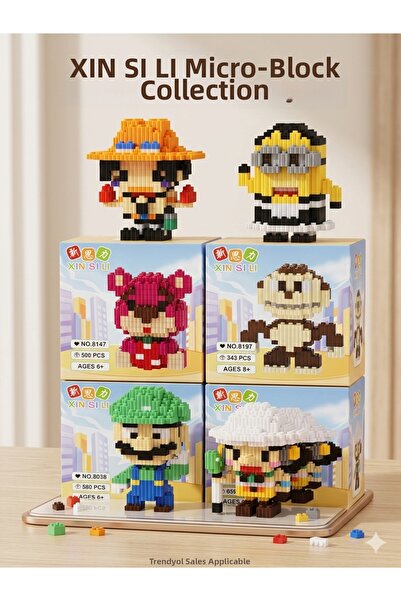 DoviCo Xin Si Li Micro Block Mini Lego Set Random Shipment from 6 Models Coll...