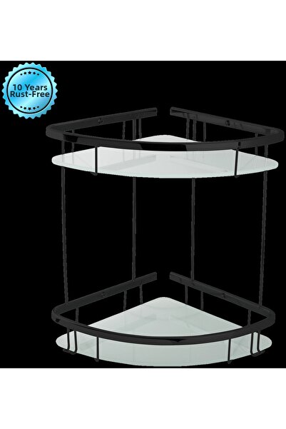 ÇELİK BANYO 25-172 - Karmi̇na Glass Oval Sponge Holder Double 18*18