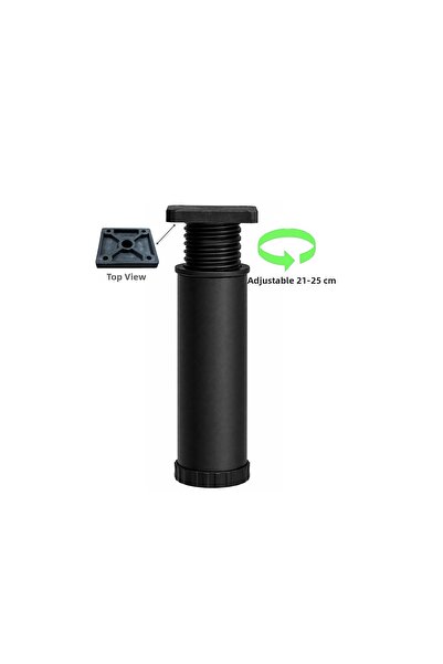 EYMEN YAPI Scaun metalic pentru mobilier 21-25 cm, picior de susținere centra...