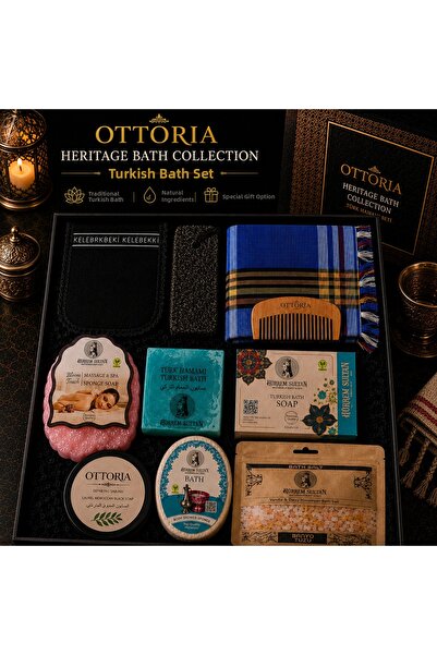 OTTORIA Heritage Bath Collection |   Turkish Bath Set