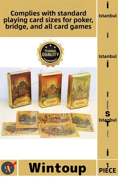Wintoup # Game Card Playing Cards Poker Batak Collectible Special Design City...
