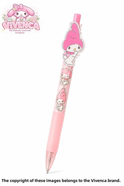 MY MELODY New Season Licensed Shinny Versatil Tip Pen 0.7 mm with Vivenca