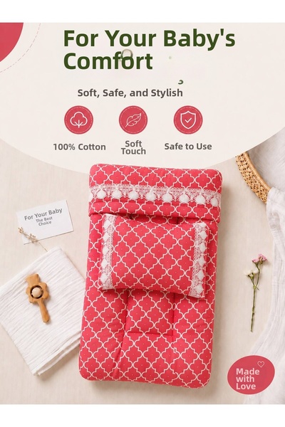 Modish Luxury Baby Changing Mat Foldable Portable Soft Textured