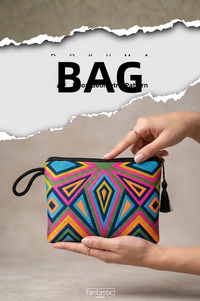 FANTASTIC Handmade Woven Multi-Purpose Colorful Authentic Tribal Pattern Bag ...