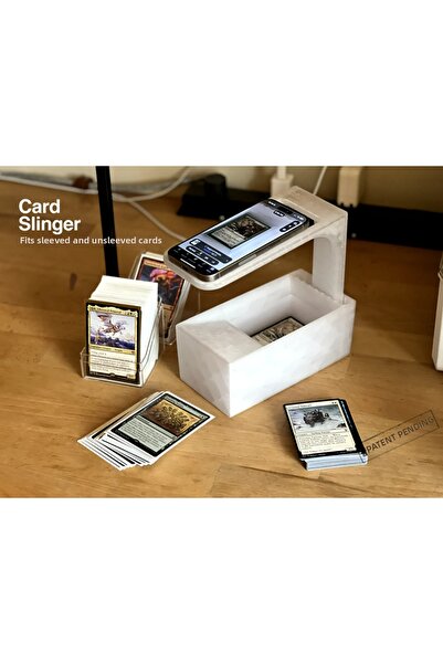 DU&ER Card Scanning Device Card Organizer and Easy Scanning Stand