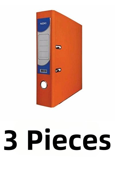 Noki 3 Pieces A4 Wide Plastic Folders