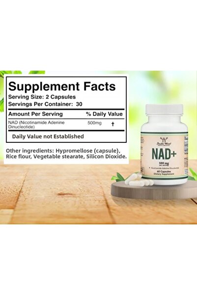 Double Wood Supplements Double Wood Nad 250 Mg 60 Caps