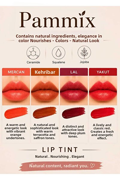 PAMMİX Natural Lip Tint