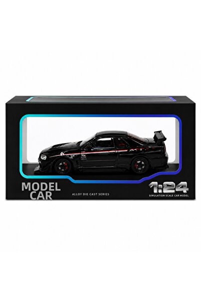 NW NessiWorld نموذج سيارة R34 GTR بمقياس 1/24