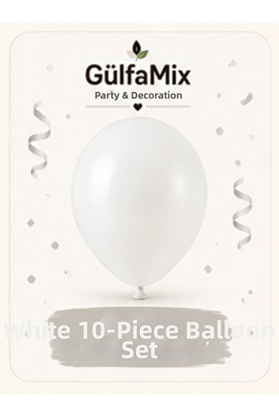 GÜLFAMİX 10pcs balloon set (color as your choice) | for birthday, celebration...