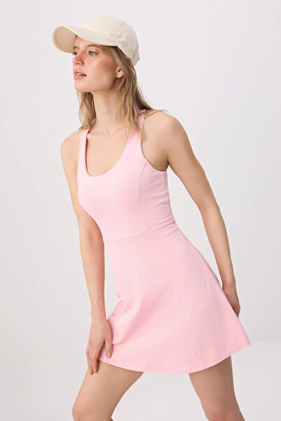 Trendyol Collection Rochie roz A-line pentru scufundări THMSS23EL00006