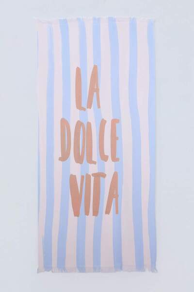 TRENDYOLMİLLA HOME Patterned Beach Towel Tphss26Ph00004