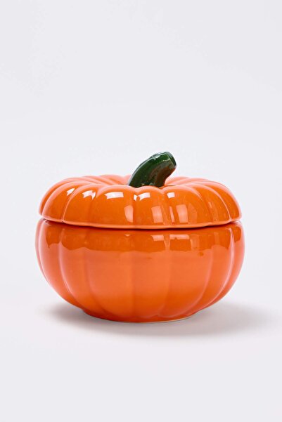 TRENDYOLMİLLA HOME Pumpkin Shaped Storage Container Medium Size 695 Cc 12 cm ...