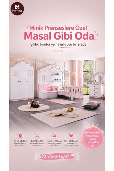 Sare trade Hernest MODERN MASİF AHŞAP MİNİMALİST BEBEK ODASI