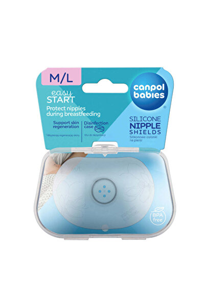 CANPOL Babies Protectoare Mamelon 2 Pcs M/L Easystart - 18/603