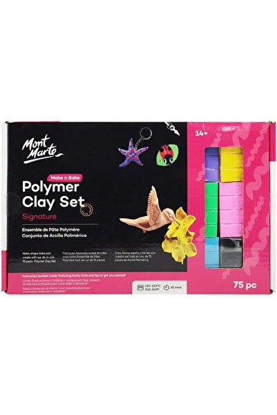 Mont Marte Make n Bake Polimer Kil Seti Signature 75 Parça