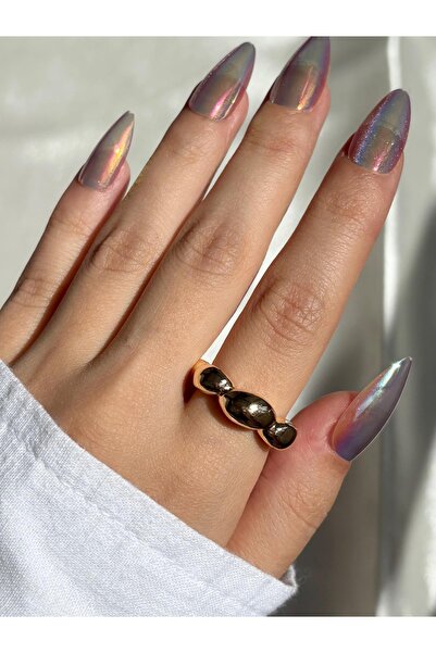Eylülün Takısı Women's Gold Color Drop Ring