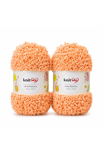 knitme خروف الأم 100 جرام 2 عبوة من خيوط الحياكة اليدوية 711