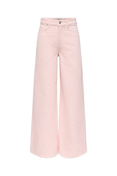 JDY Jeans mit weitem Bein JDYVERA Hohe Taille Weiter Beinschnitt Jeans