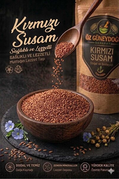 Kırmızı Susam 100 Gr | Doğal Susam Tohumu | Katkısız & Taze