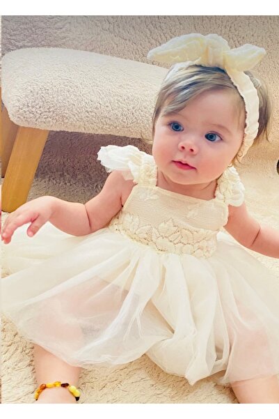 Babylee Romper Bebek elbise- Çıtçıtlı Zıbınlı Bebek elbise